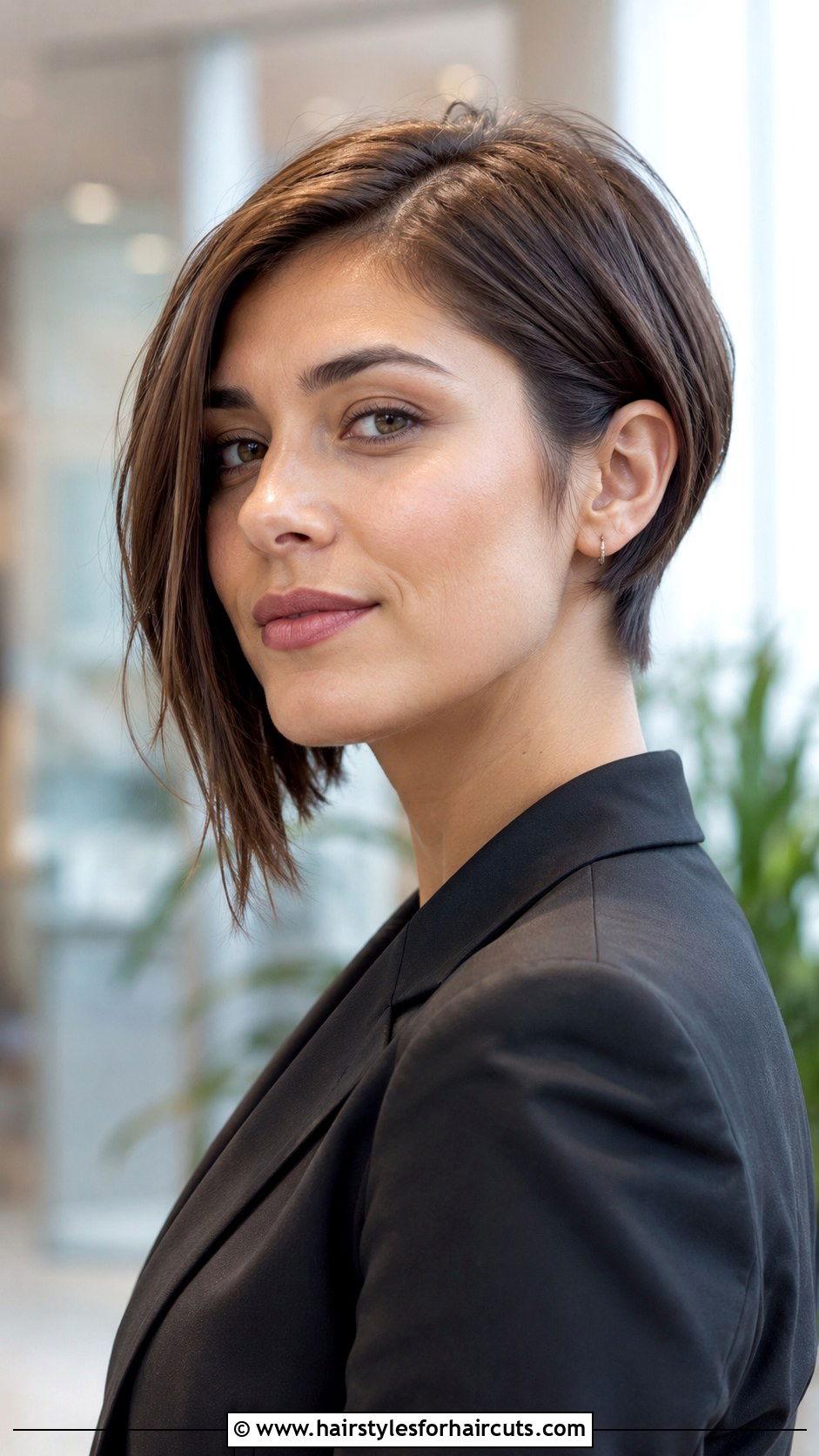 Asymmetrical Short Bob - 25 short hair volume hairstyles - 25 short hair volume hairstyles