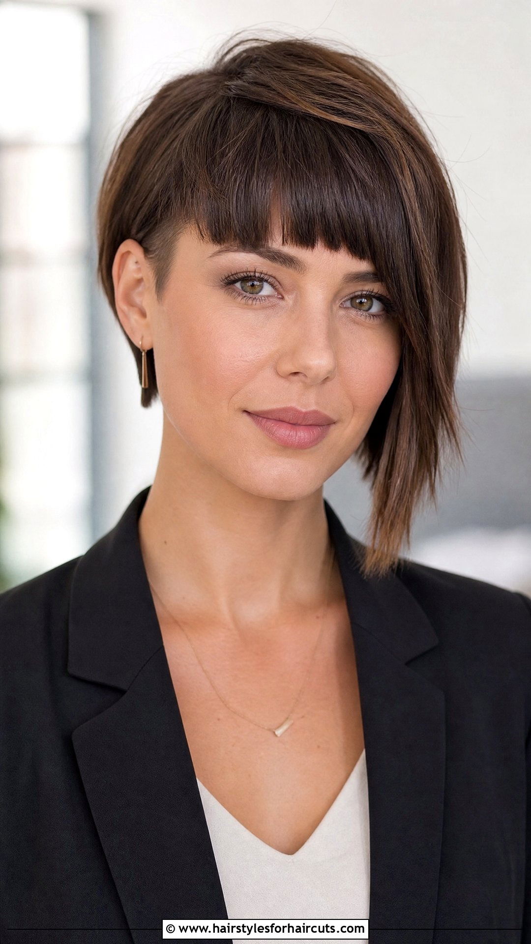 Asymmetrical Short Hair With Fringe - 25 short hair asymmetrical haircuts - 25 short hair asymmetrical haircuts
