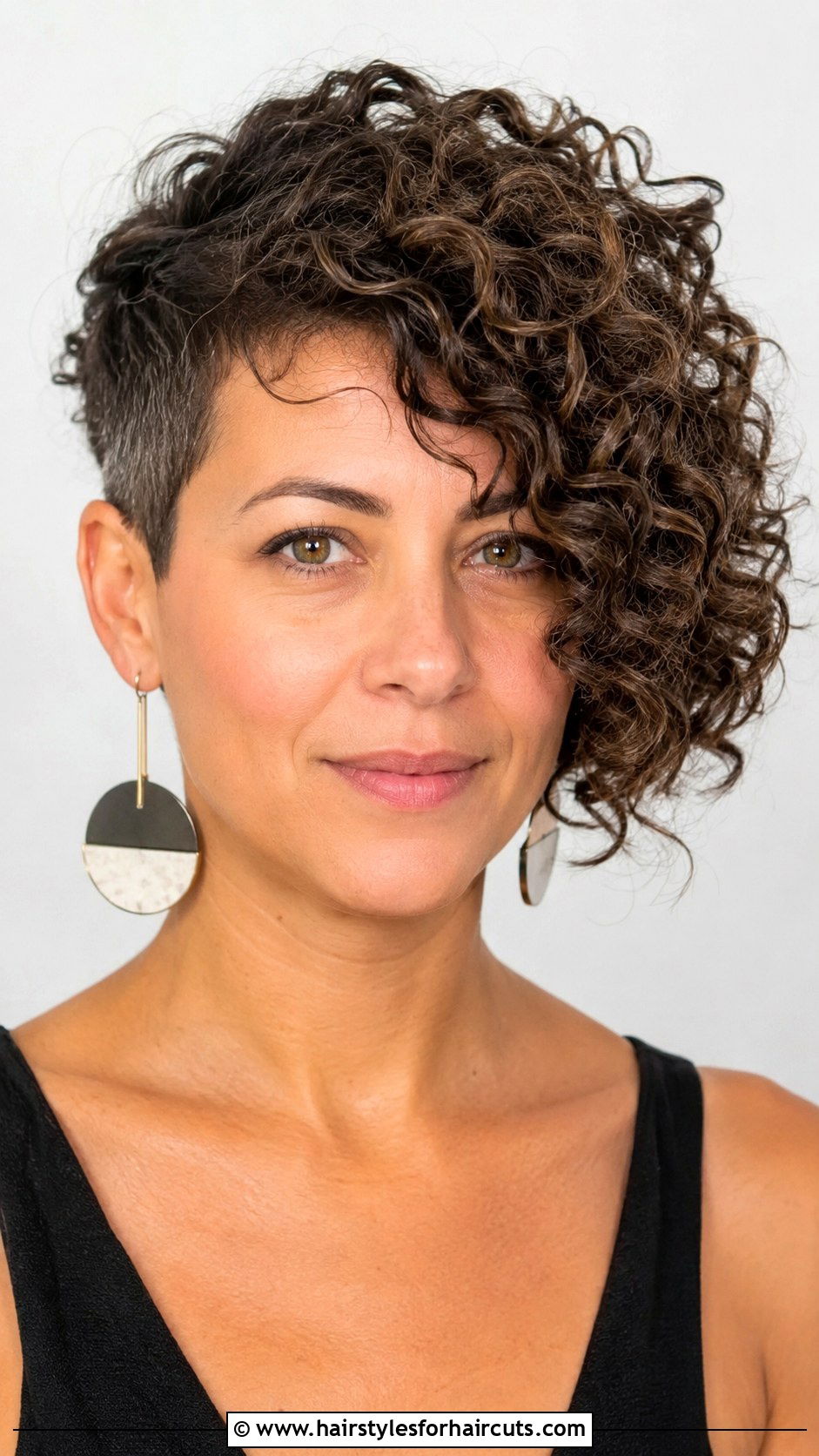 Asymmetrical Short Perm - 25 80s prom hairstyles - 25 80s prom hairstyles