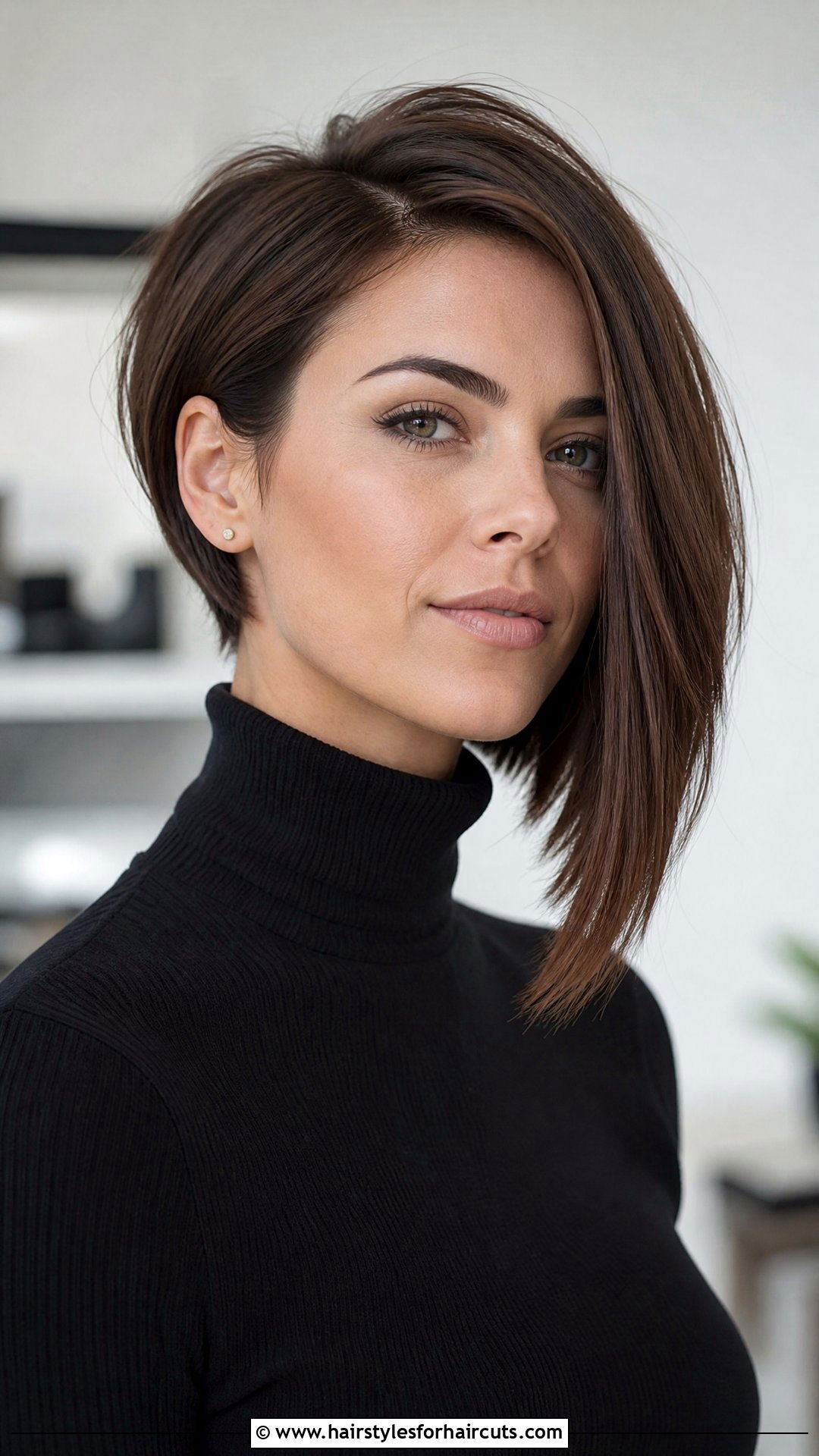 Asymmetrical Shoulder Length Haircut - 25 womens shoulder length haircuts - 25 womens shoulder length haircuts