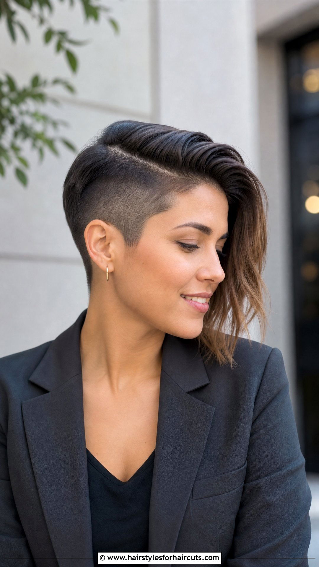 Asymmetrical Undercut Short Hair - 25 undercut short hair tomboy haircuts - 25 undercut short hair tomboy haircuts