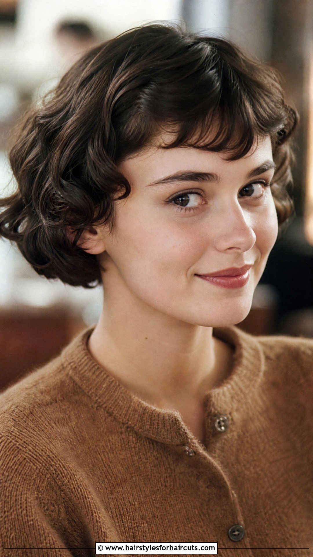 Audrey Hepburn Short Wavy Bob - 25 short hair audrey hepburn hairstyles - 25 short hair audrey hepburn hairstyles