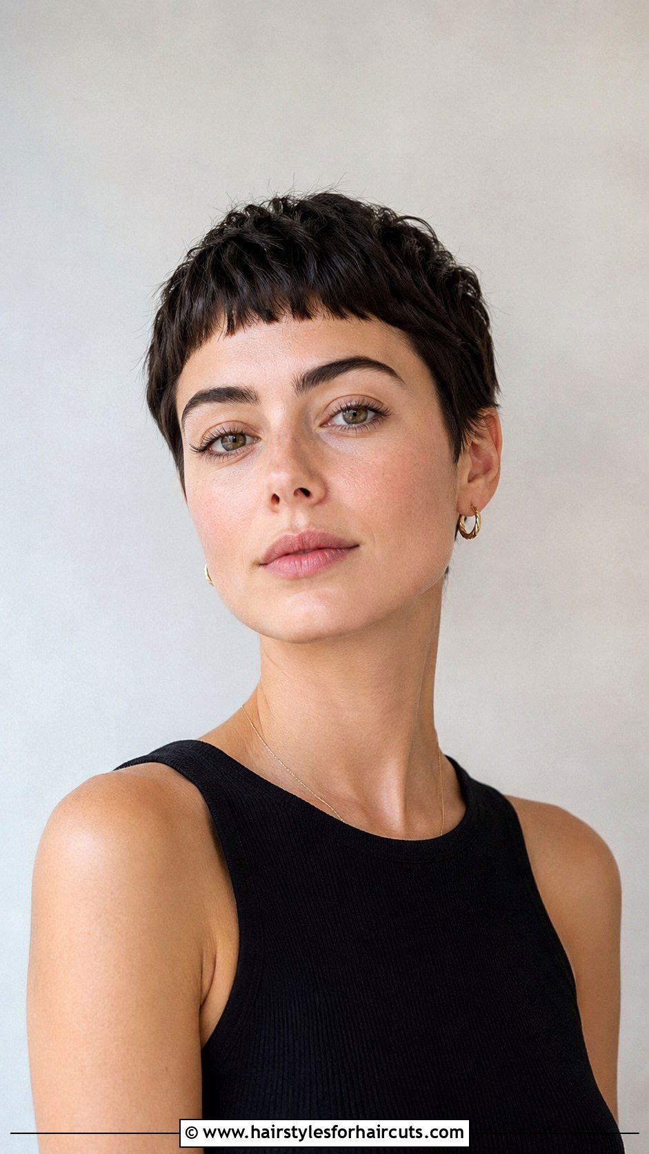Baby Bang Pixie Haircut - 25 bang haircuts for thin hair - 25 bang haircuts for thin hair