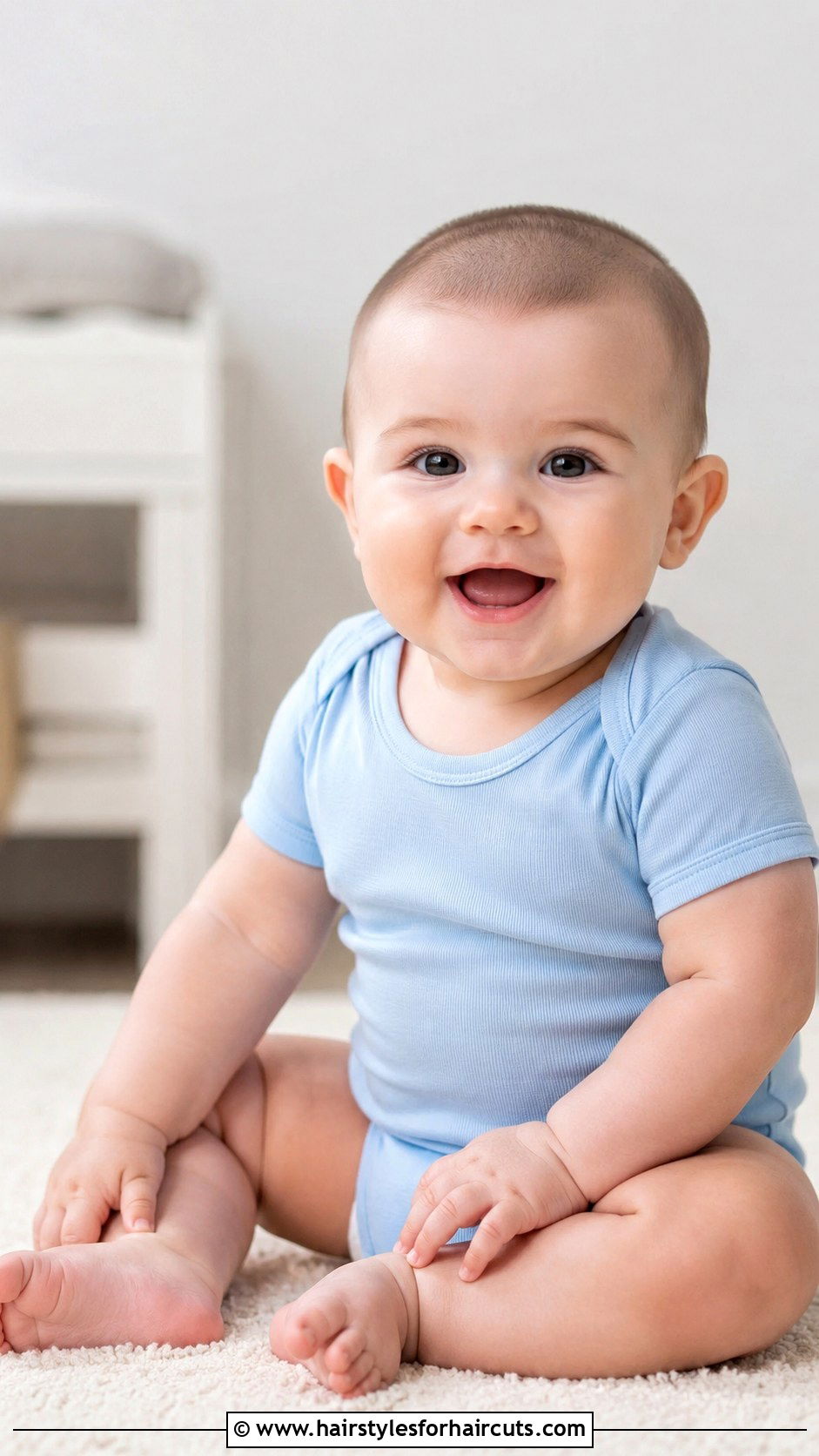 Baby Boy Buzz Cut - 25 babies first haircuts - 25 babies first haircuts