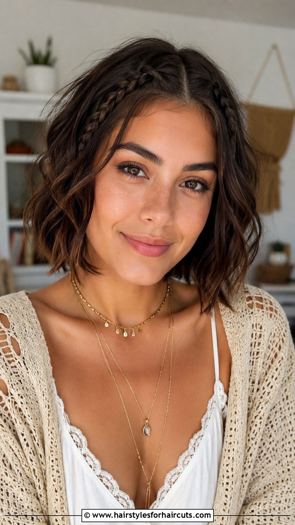 Baby Braid Boho Short Hair - 25 festival hairstyles for short hair - 25 festival hairstyles for short hair