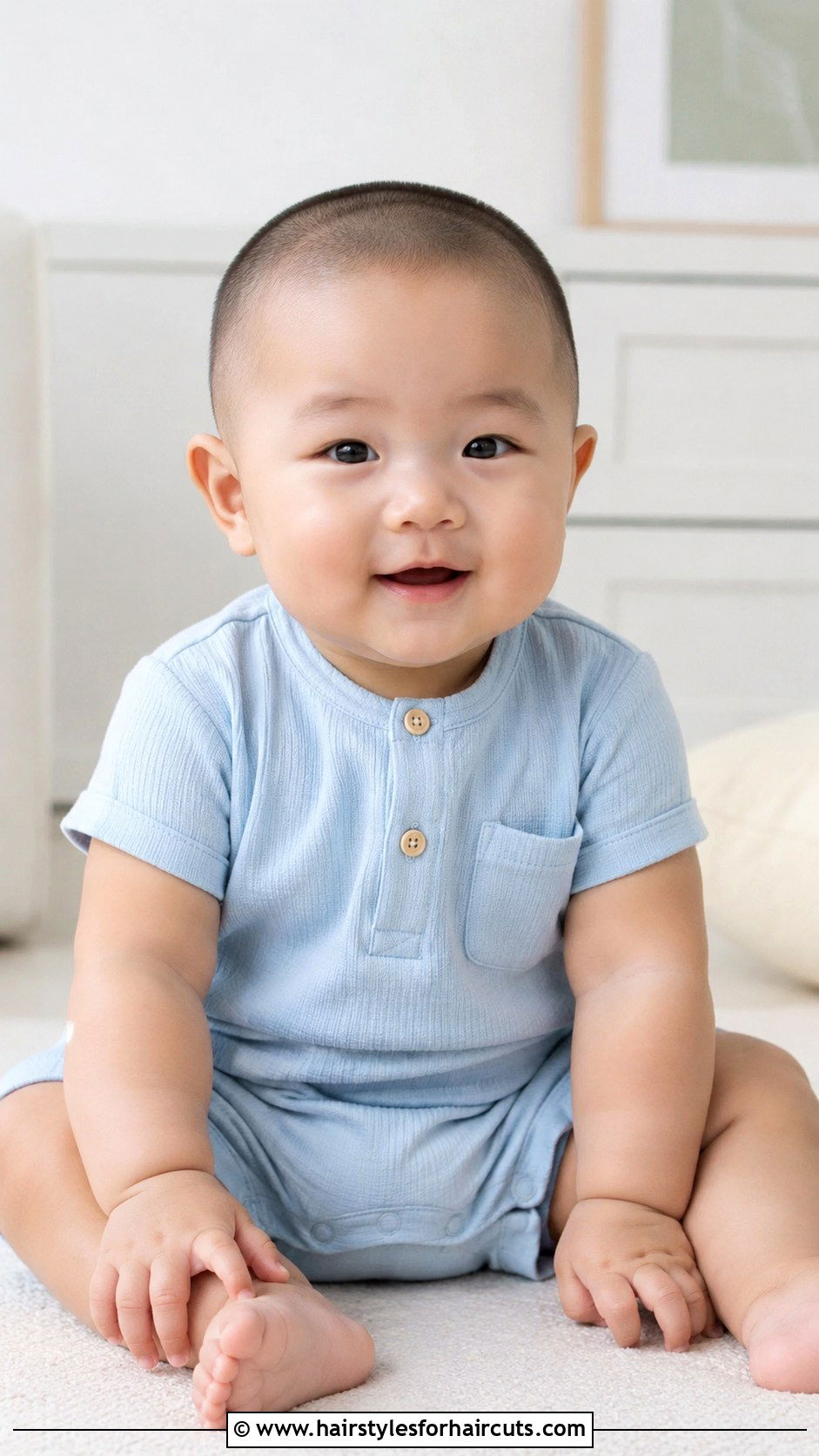 Baby Buzz Cut - 25 baby haircuts - 25 baby haircuts