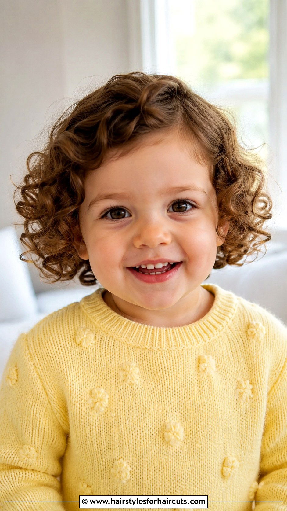 Baby Curly Bob - 25 baby haircuts - 25 baby haircuts