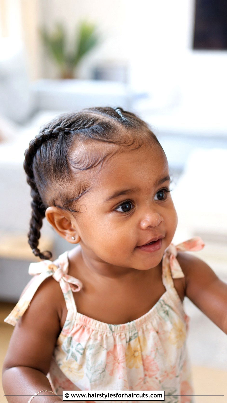 Baby High Ponytail - 25 hairstyles for babies - 25 hairstyles for babies