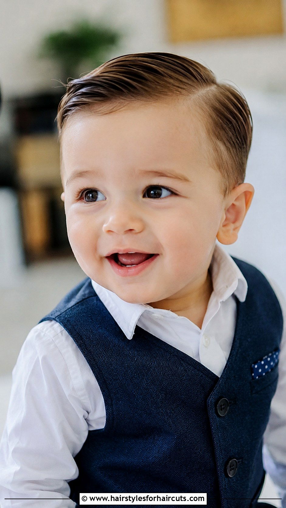 Baby Layered Bob - 25 hairstyles for babies - 25 hairstyles for babies