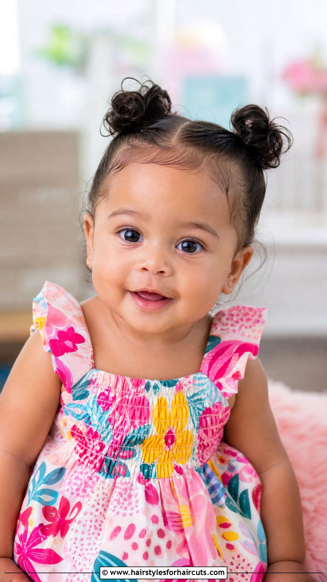 Baby Space Buns - 25 hairstyles for babies - 25 hairstyles for babies