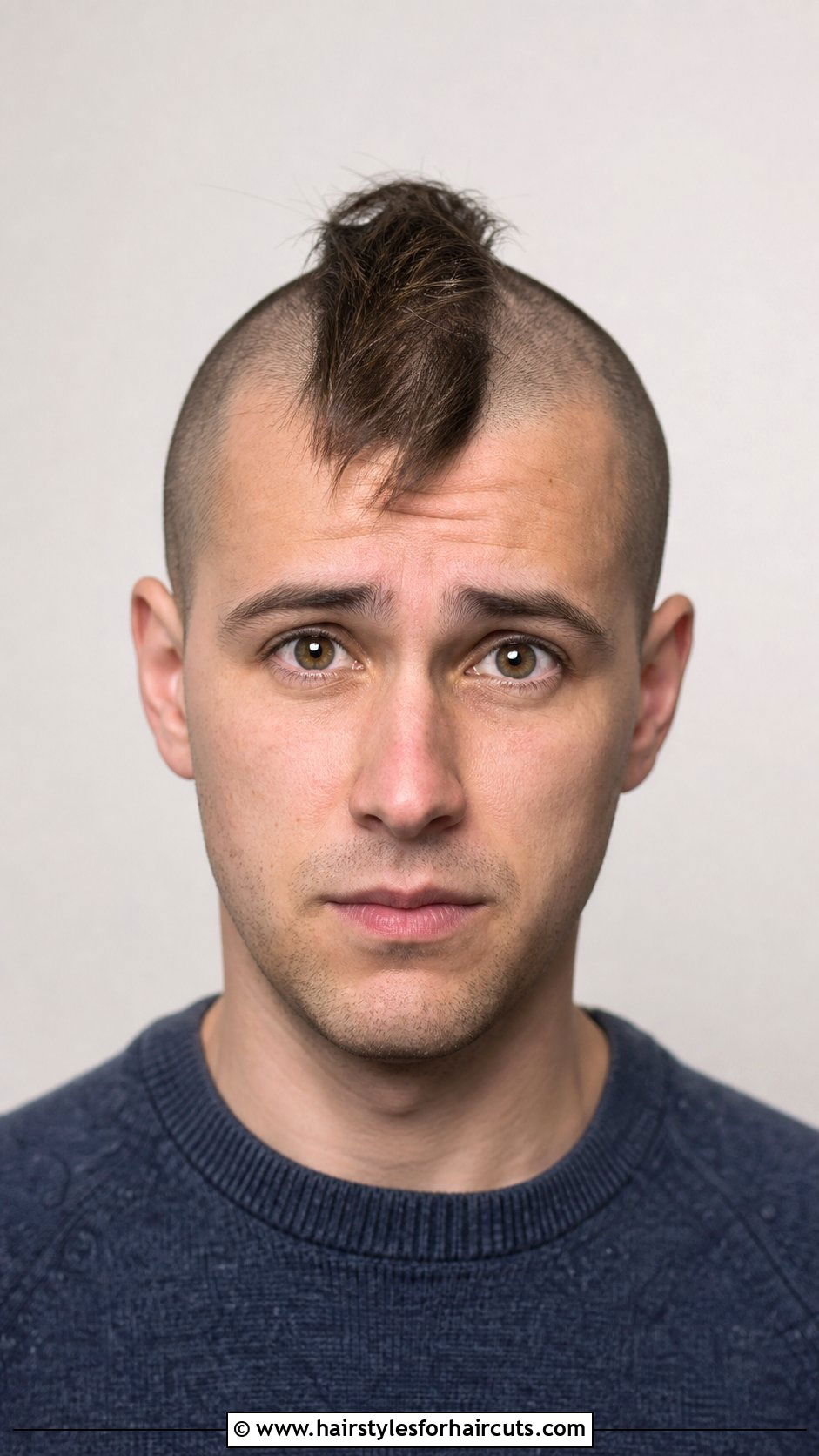 Bad Faux Hawk Haircut - 25 worst funny haircuts - 25 worst funny haircuts