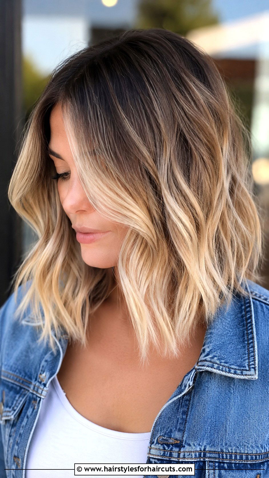 Balayage Lob With Blonde Highlights - 25 hairstyles with blonde highlights - 25 hairstyles with blonde highlights