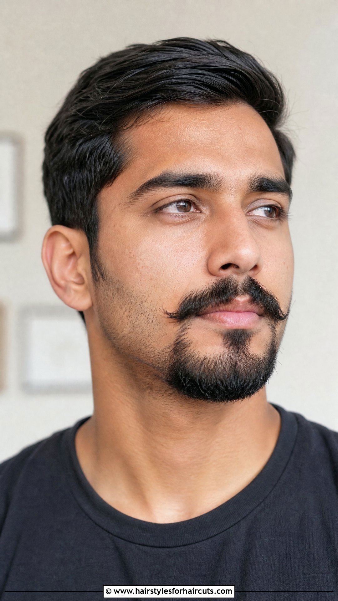 Balbo Mustache With Short Beard - 25 mustache hairstyles - 25 mustache hairstyles