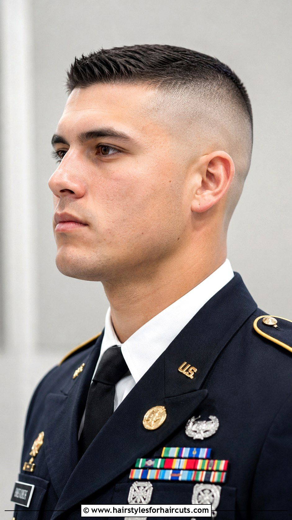 Bald Fade Military Cut - 25 army hairstyles - 25 army hairstyles