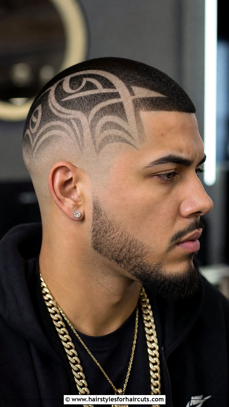 Bald Fade With Design - 25 haircuts fade style - 25 haircuts fade style