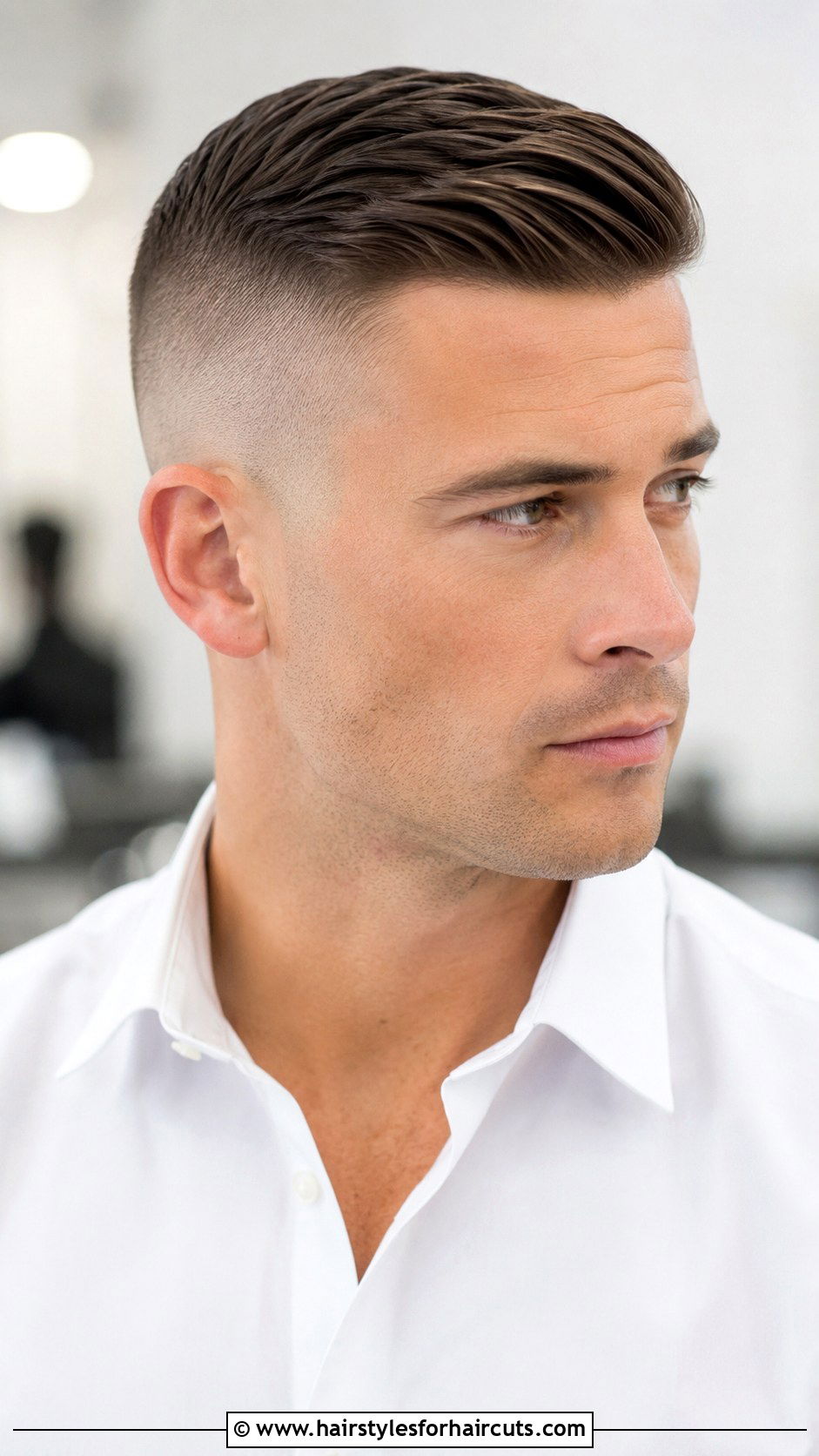 Bald Fade With Side Swept Straight Hair - 25 fade haircuts straight hair - 25 fade haircuts straight hair