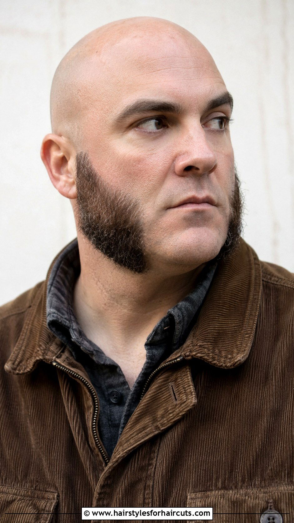 Bald Head With Mutton Chops - 25 bald head hairstyles - 25 bald head hairstyles