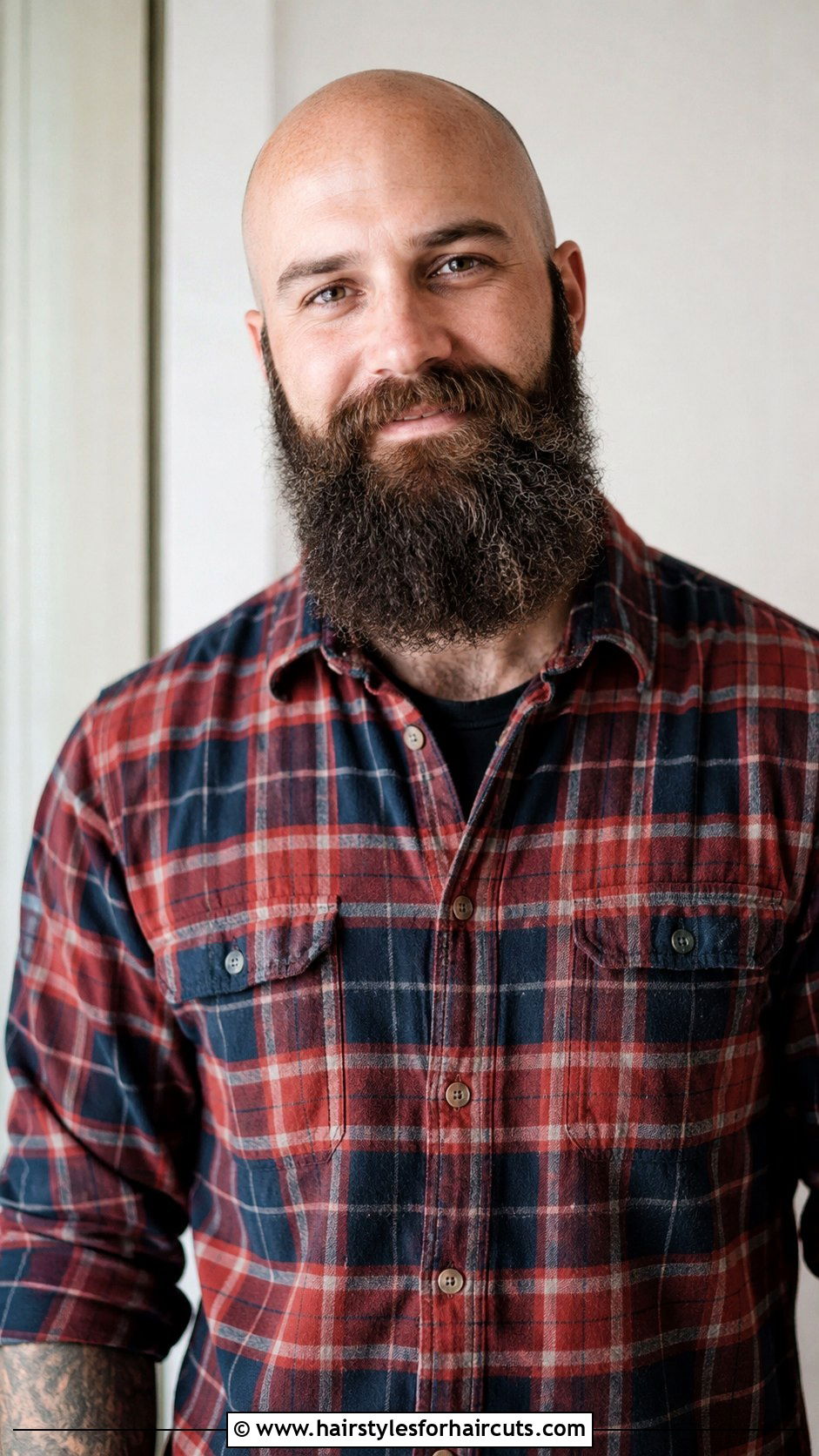 Bald With Full Beard - 25 bald man hairstyles - 25 bald man hairstyles