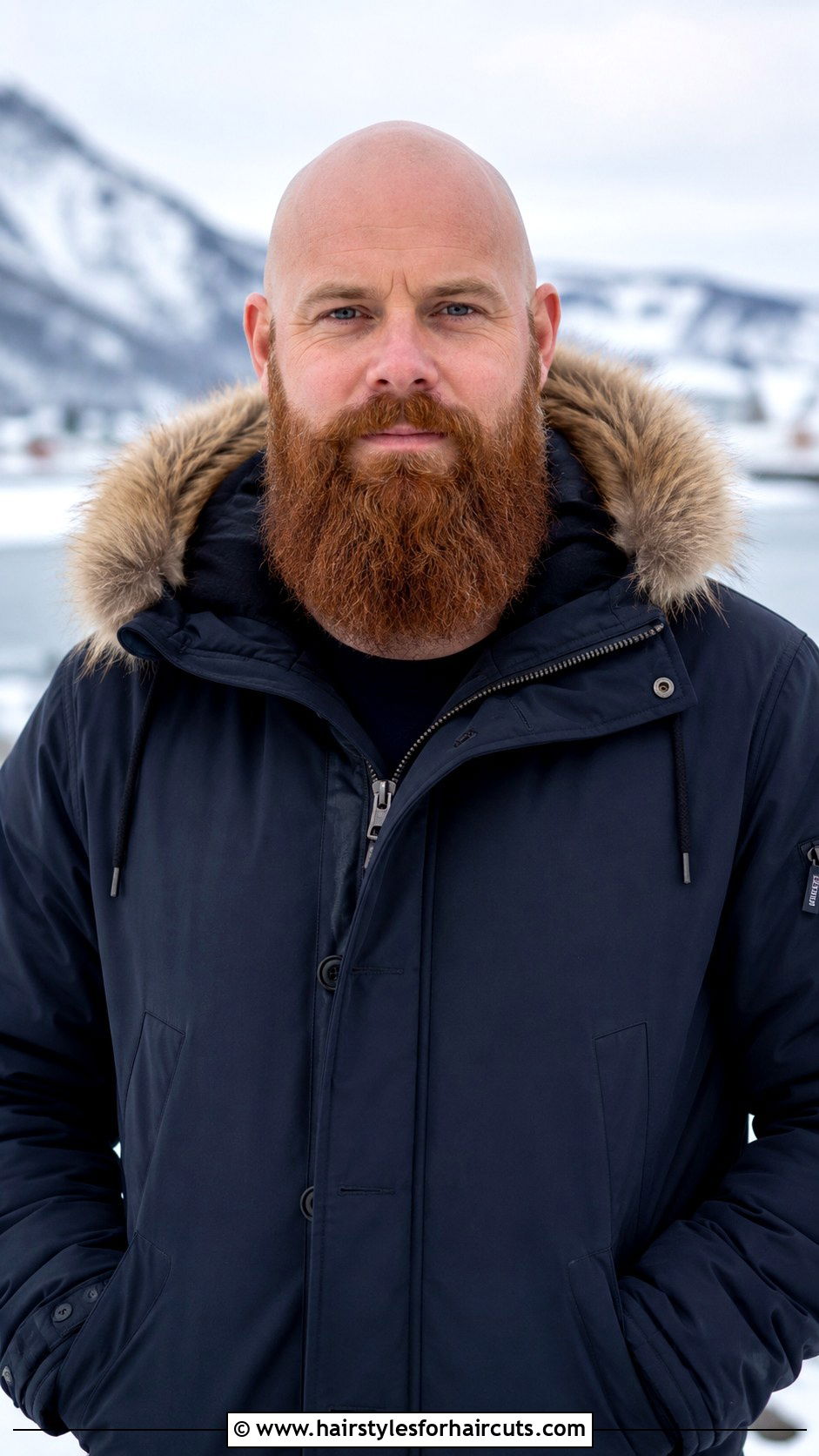 Bald With Garibaldi Beard - 25 bald man hairstyles - 25 bald man hairstyles