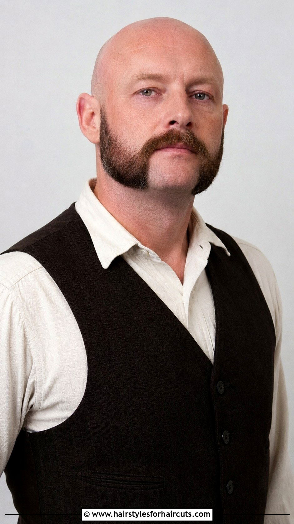 Bald With Mutton Chops - 25 bald man hairstyles - 25 bald man hairstyles
