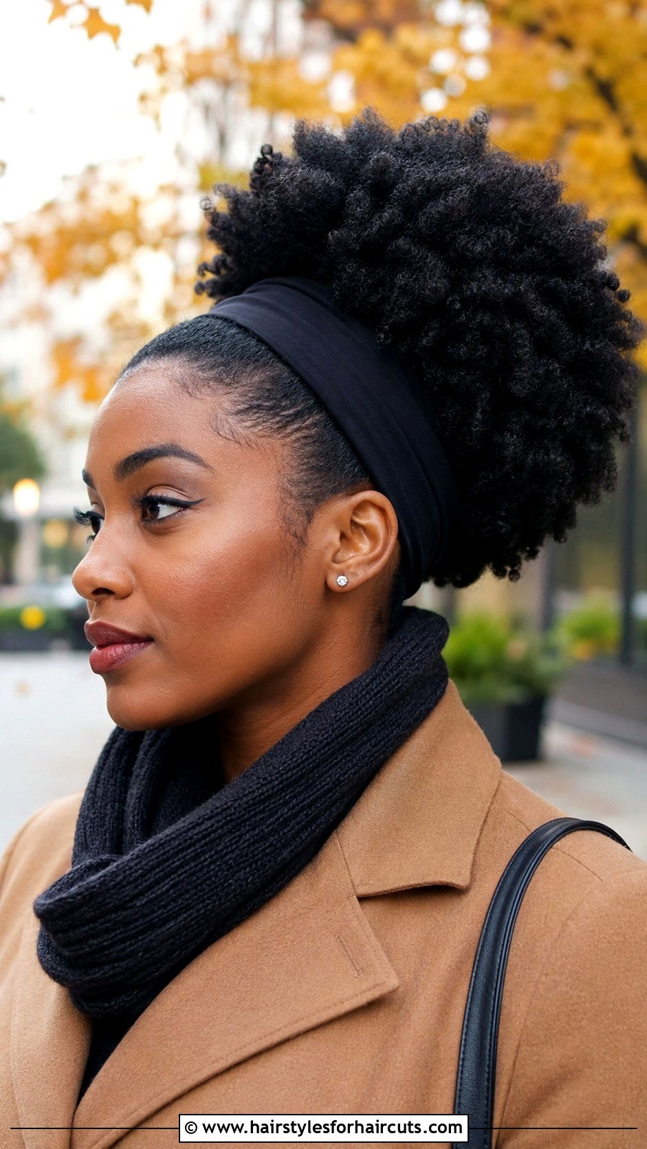 Banana Clip With Afro Puff - 25 banana clip natural hairstyles - 25 banana clip natural hairstyles