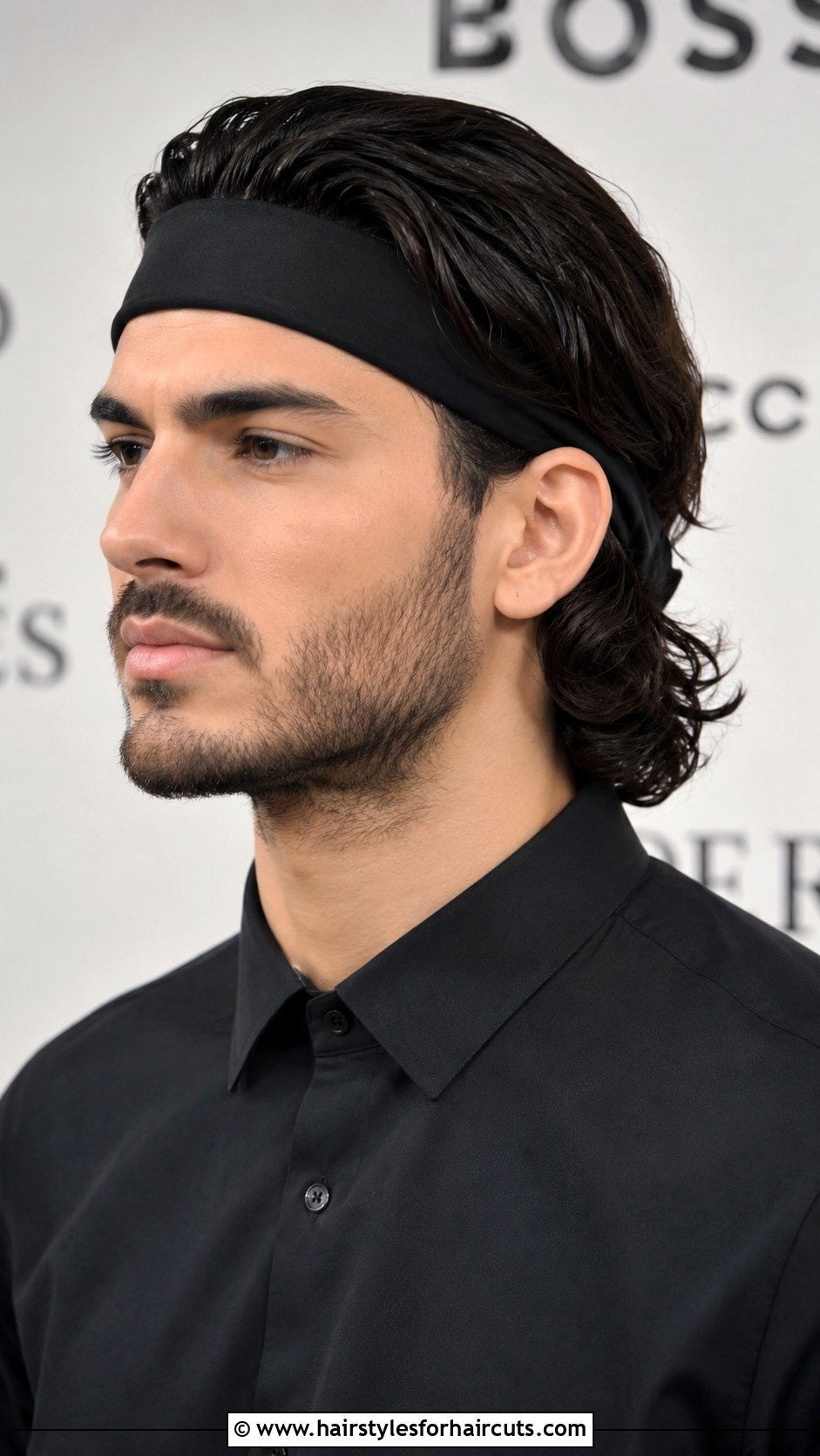 Bandana With Slicked Back Long Hair - 25 bandana hairstyles men long hair - 25 bandana hairstyles men long hair