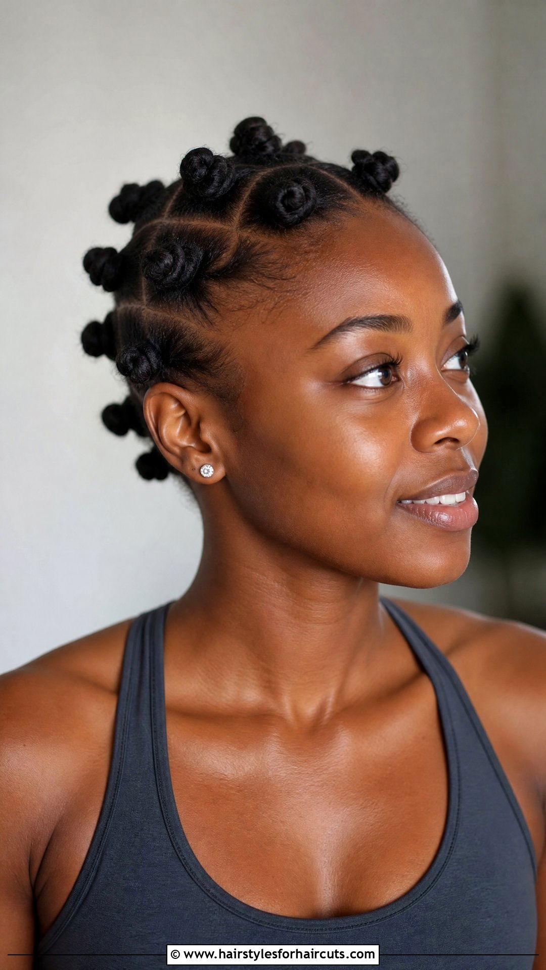 Bantu Knots - 25 workout hairstyles for black hair - 25 workout hairstyles for black hair