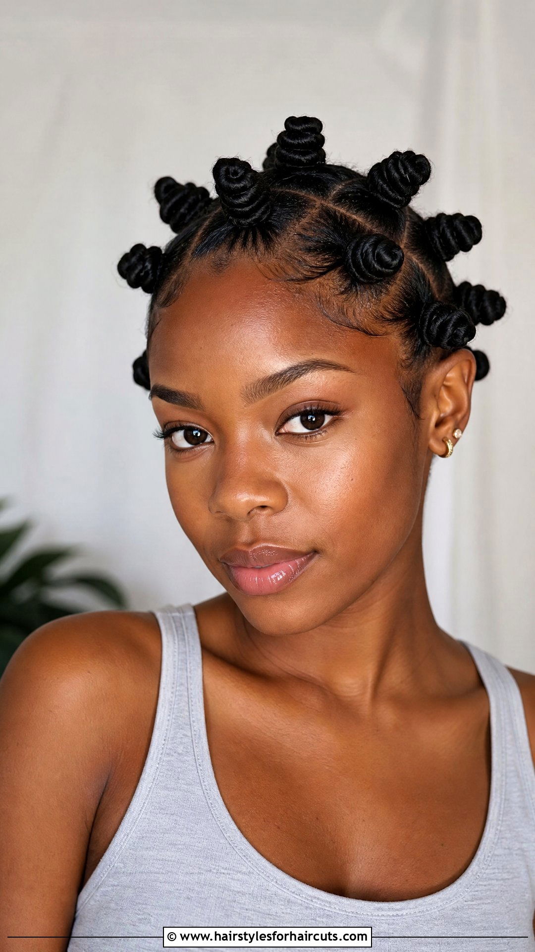 Bantu Knots - 25 vacation hairstyles for natural hair - 25 vacation hairstyles for natural hair