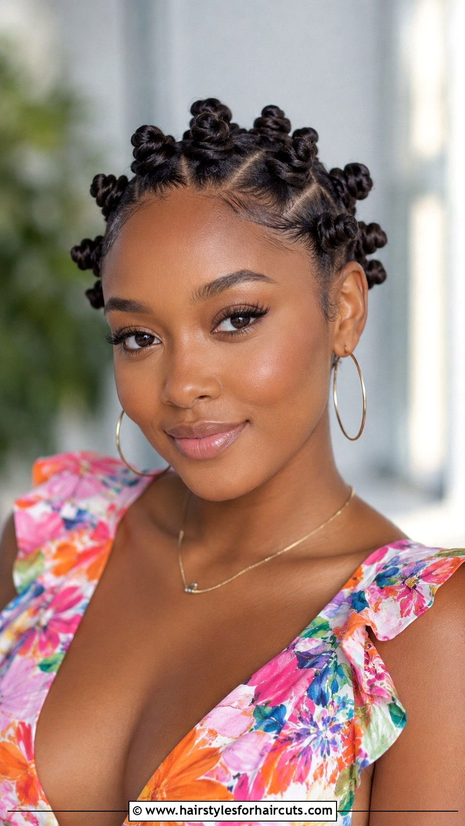 Bantu Knots - 25 easy black hairstyles - 25 easy black hairstyles