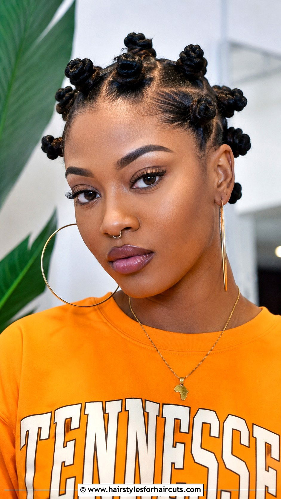 Bantu Knots - 25 easy protective hairstyles for short natural hair - 25 easy protective hairstyles for short natural hair