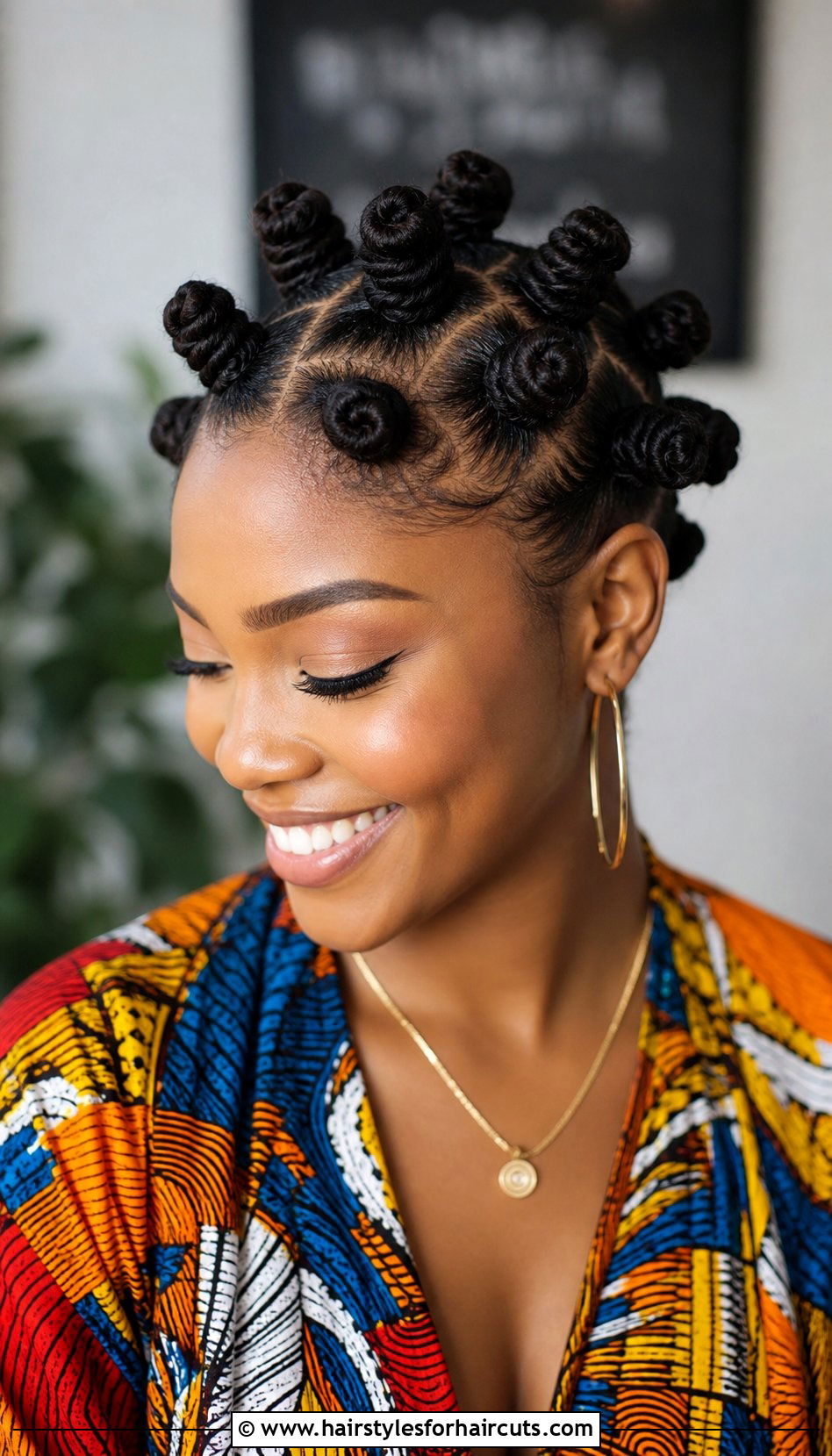 Bantu Knots - 25 hairstyles that dont damage hair - 25 hairstyles that don't damage hair