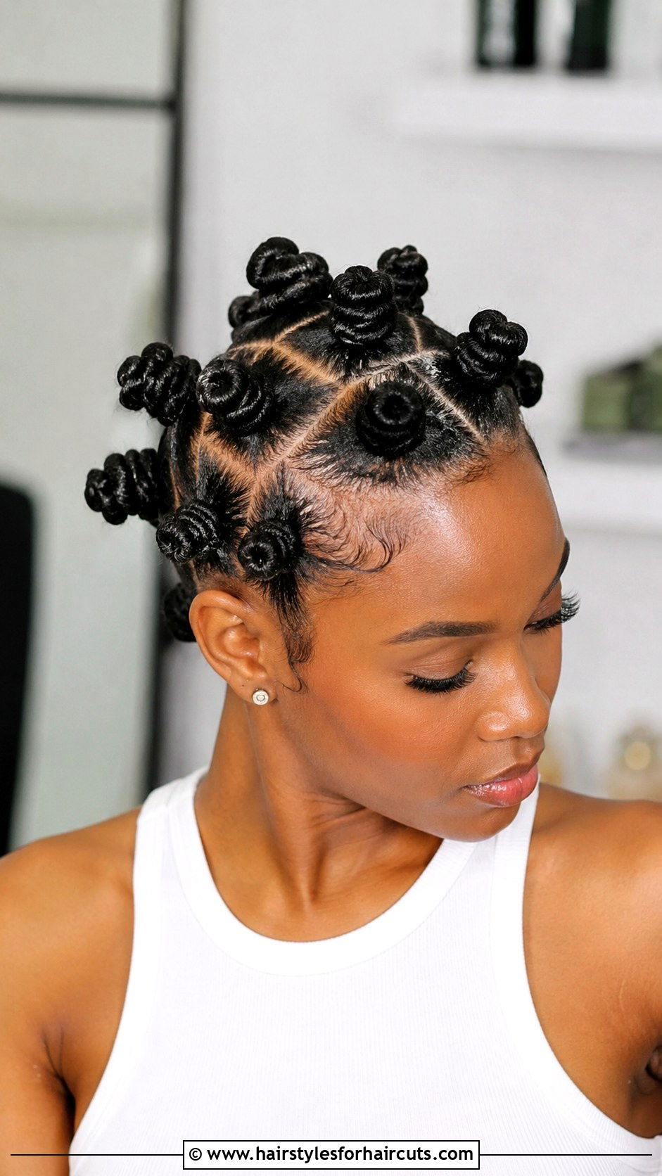 Bantu Knots - 25 popular black hairstyles - 25 popular black hairstyles