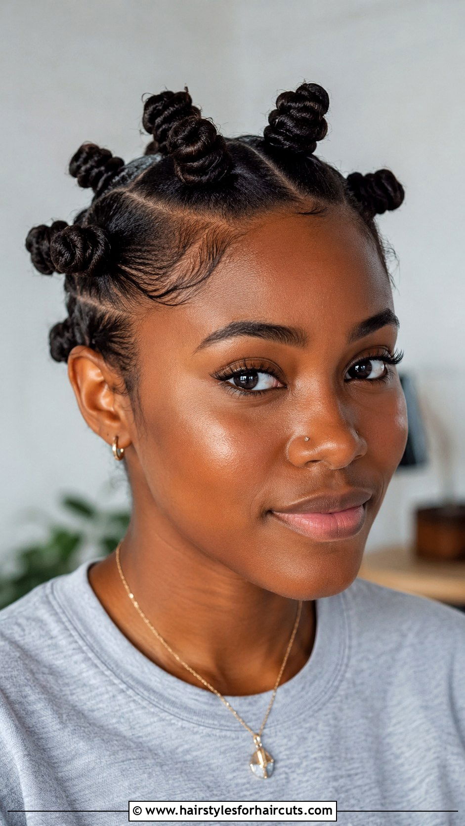 Bantu Knots Hairstyle - 25 black lady hairstyles - 25 black lady hairstyles