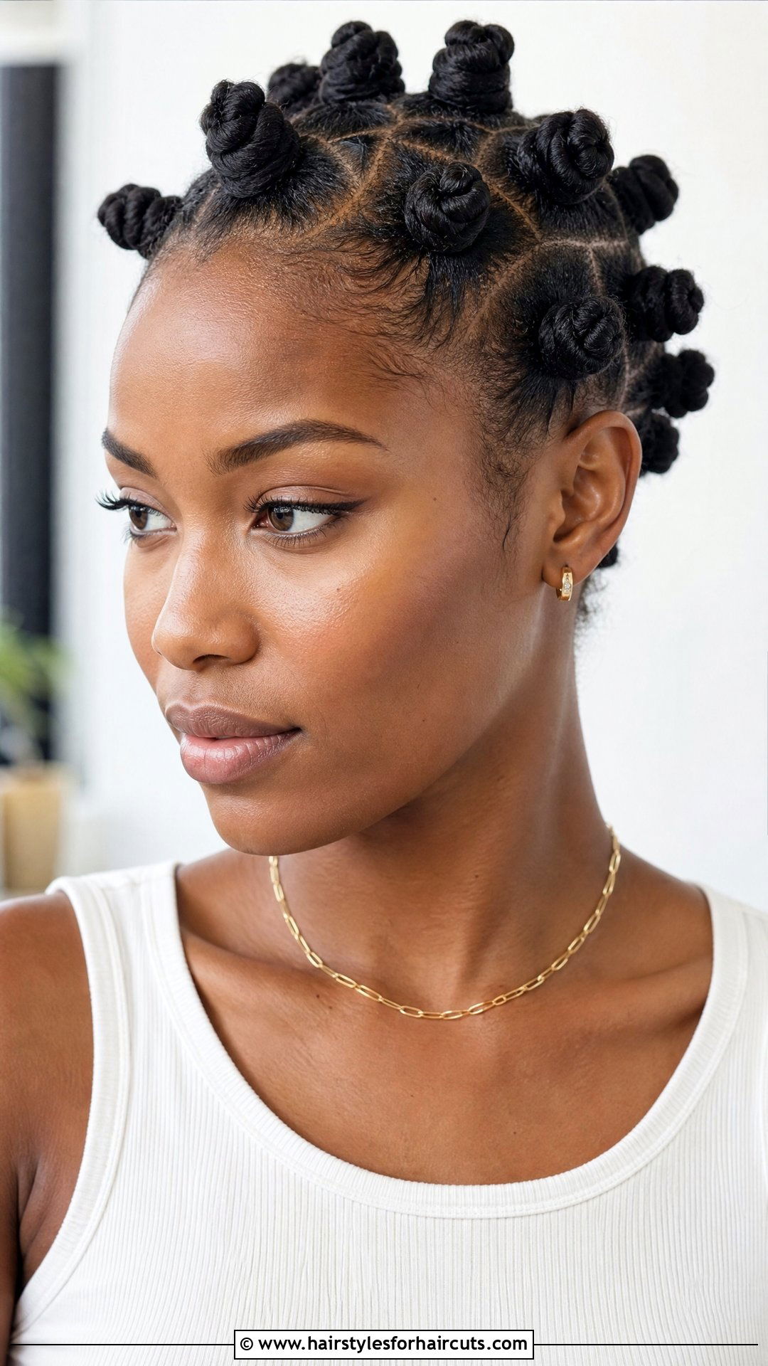 Bantu Knots Protective Hairstyle - 25 protective hairstyles - 25 protective hairstyles