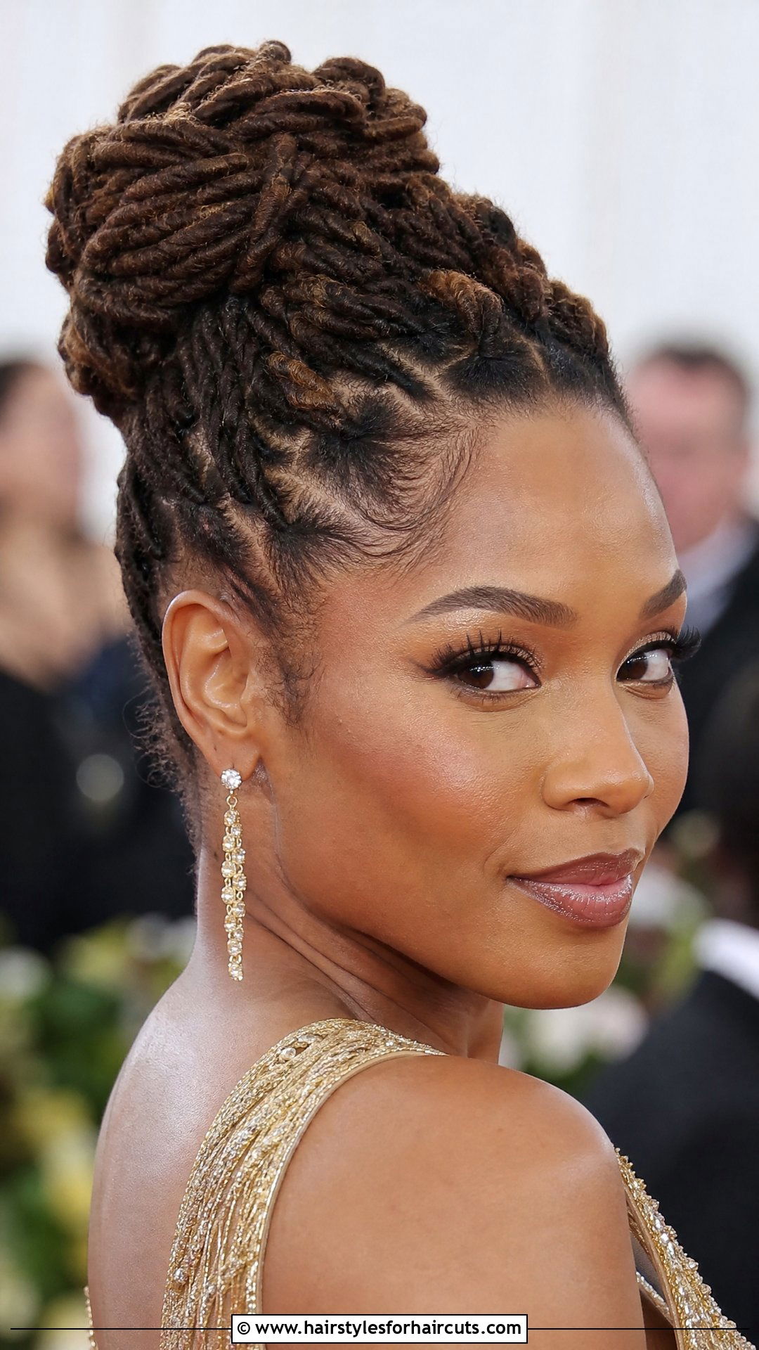 Barrel Twist Short Locs - 25 hairstyles for short locs - 25 hairstyles for short locs