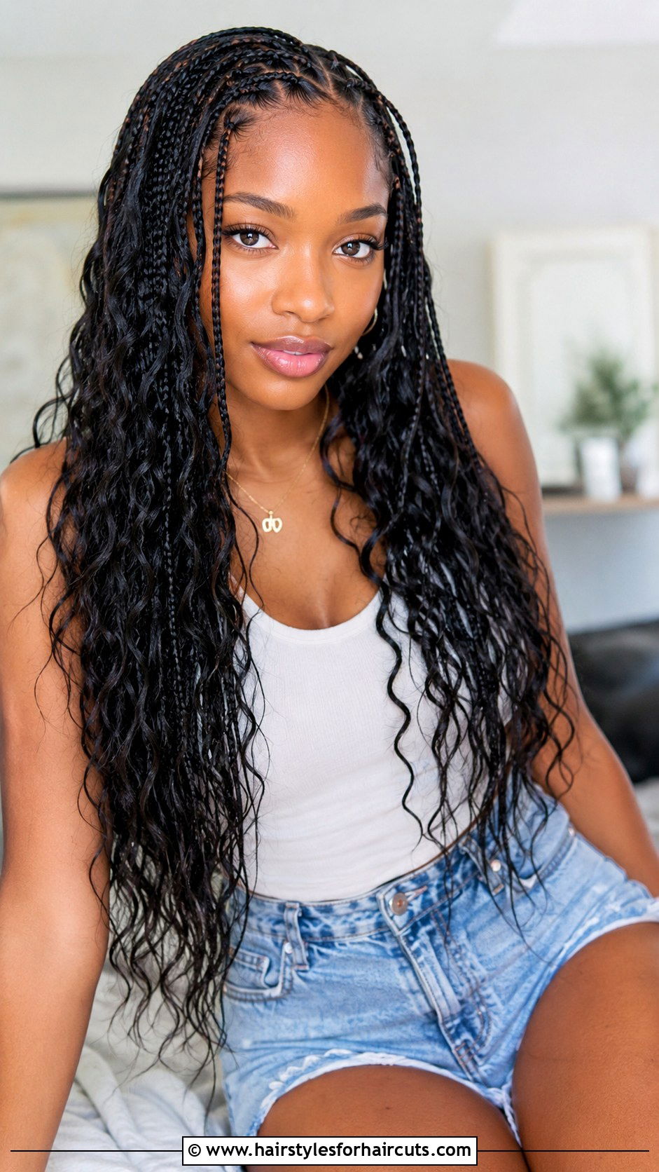 Beach Waves On Braiding Hair - 25 curling iron hairstyles for black hair - 25 curling iron hairstyles for black hair