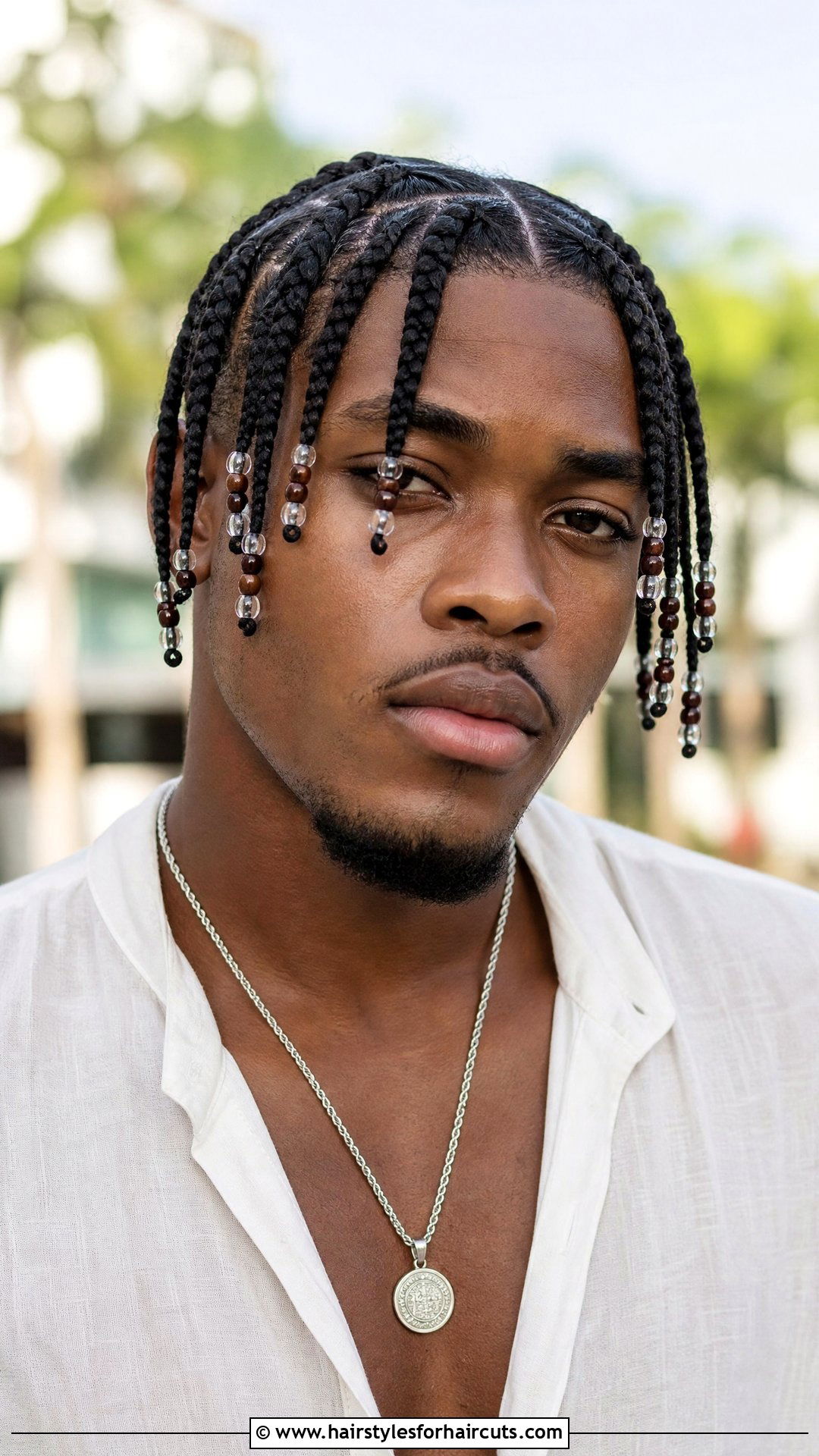 Beaded Braid Rapper Hairstyle - 25 rapper hairstyles - 25 rapper hairstyles