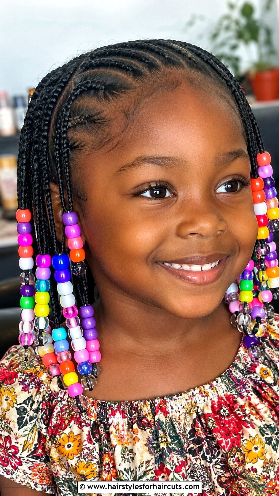 Beaded Cornrows - 25 little black girl braided hairstyles natural hair - 25 little black girl braided hairstyles natural hair