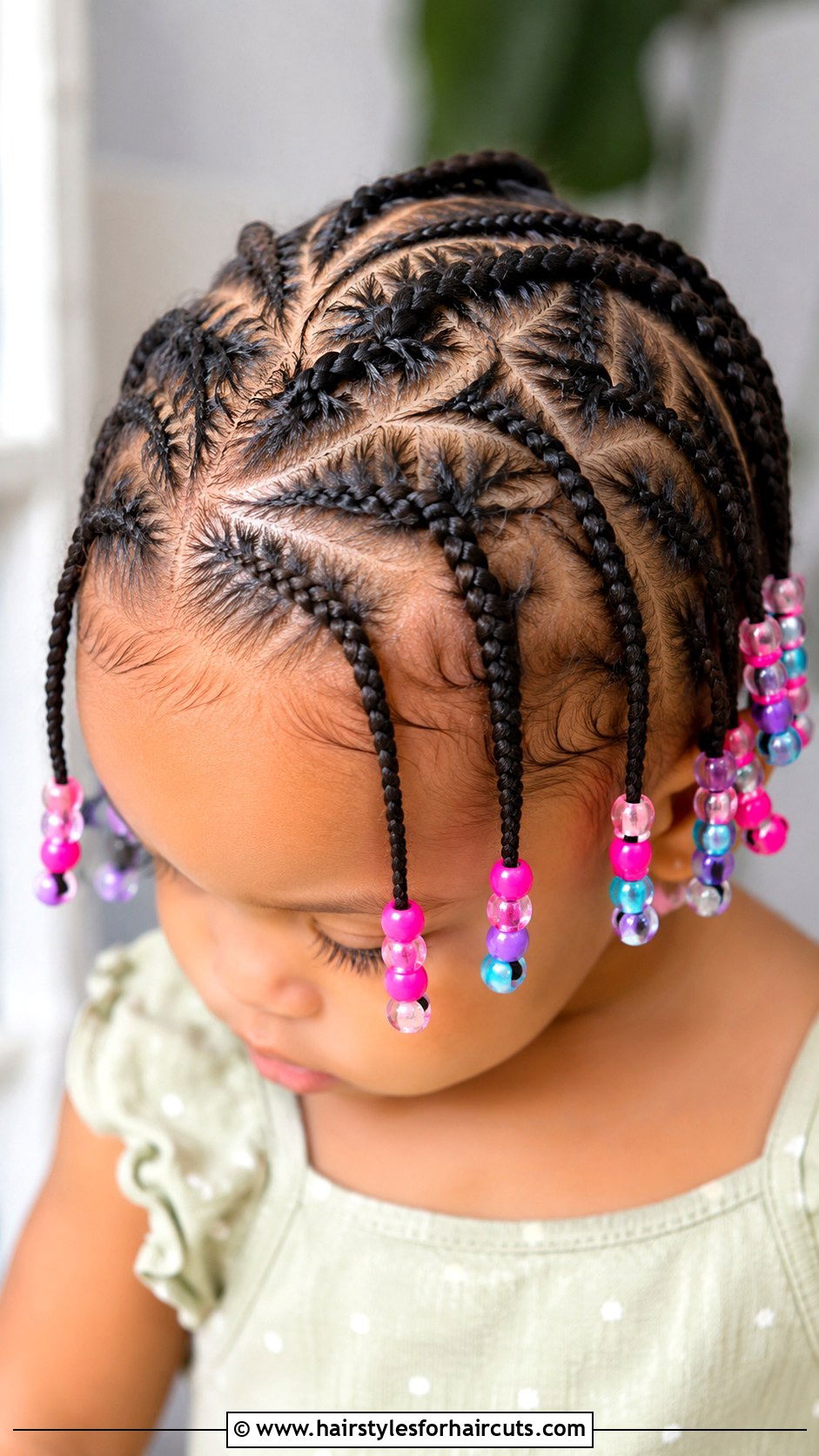 Beaded Cornrows - 25 mixed baby hairstyles - 25 mixed baby hairstyles