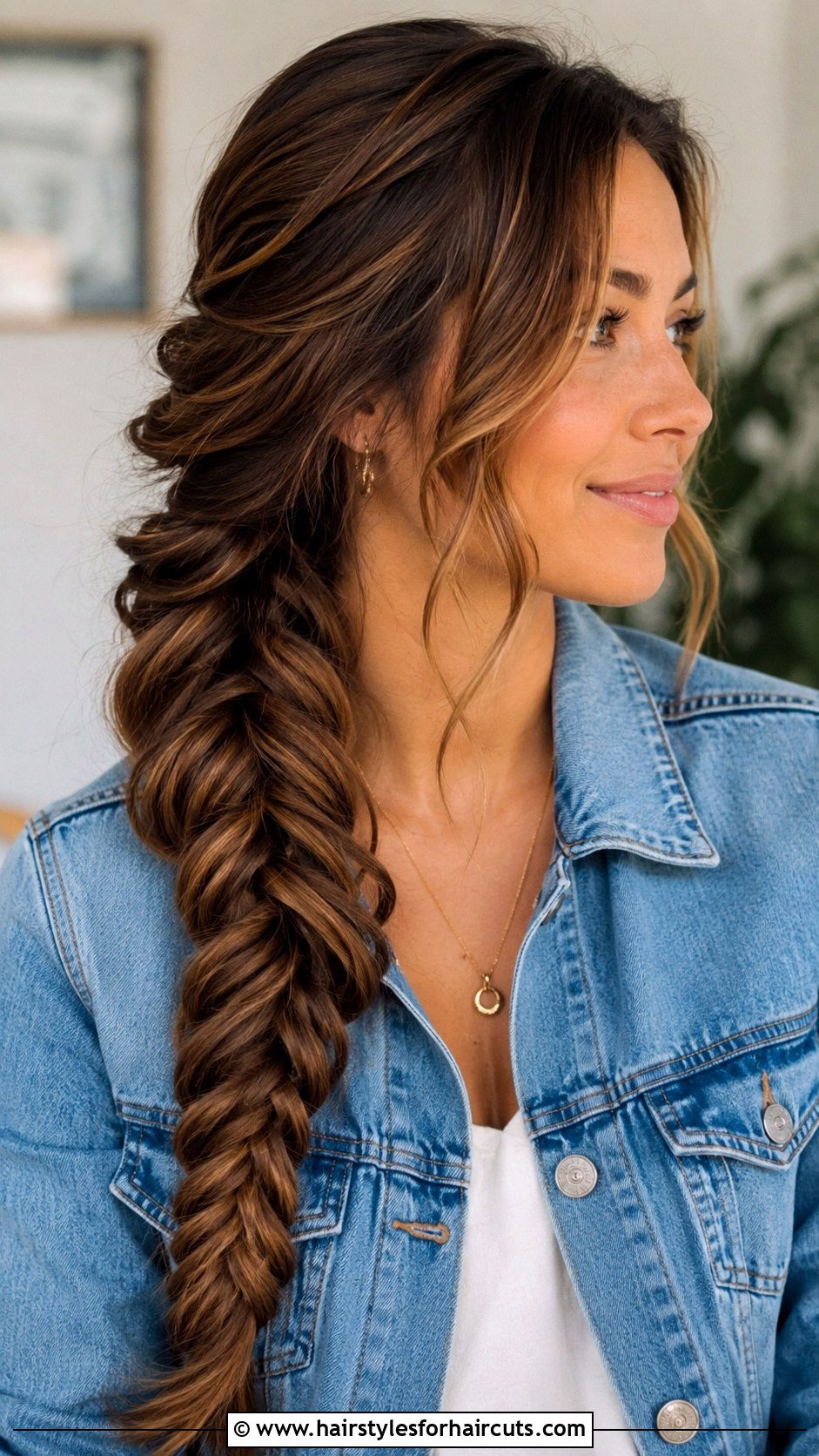 Belle Fishtail Braid Hairstyle - 25 belle hairstyles - 25 belle hairstyles