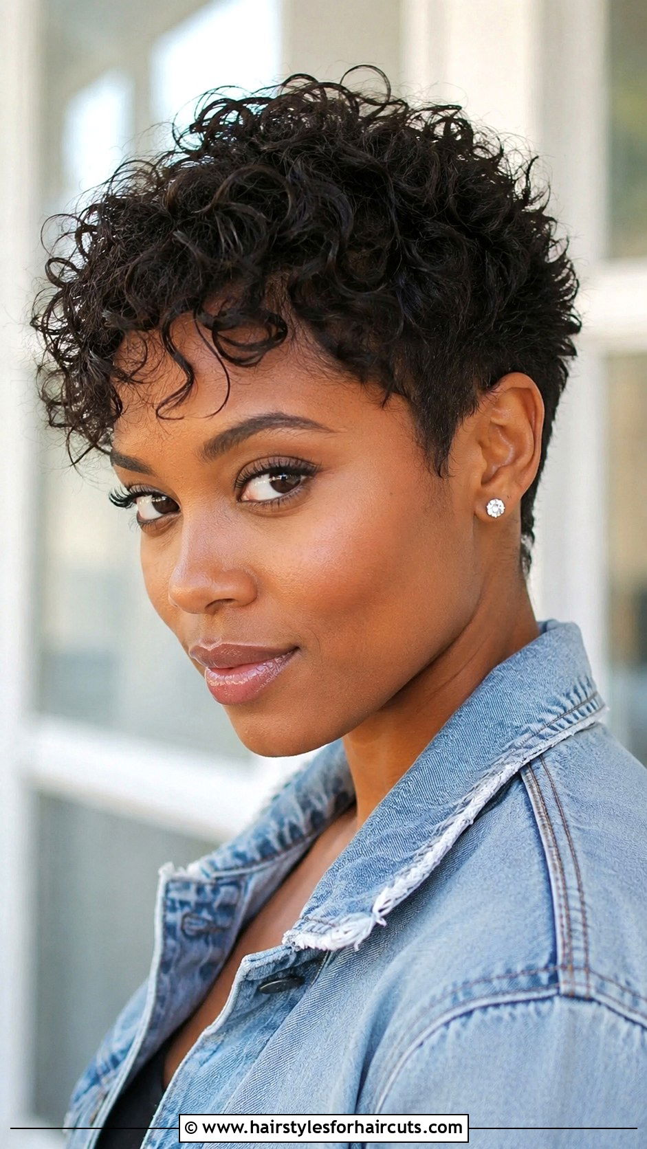 Big Chop Textured Fringe - 25 big chop haircuts - 25 big chop haircuts