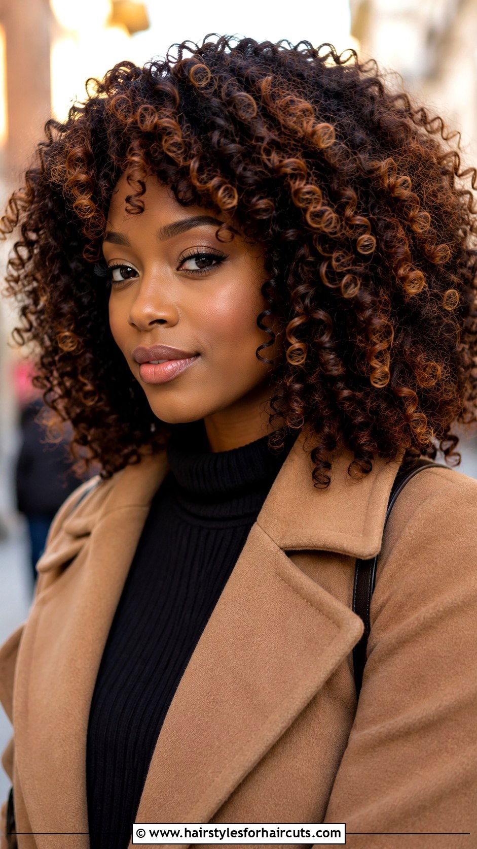 Big Curls With Highlights - 25 big curls hairstyles for black hair - 25 big curls hairstyles for black hair