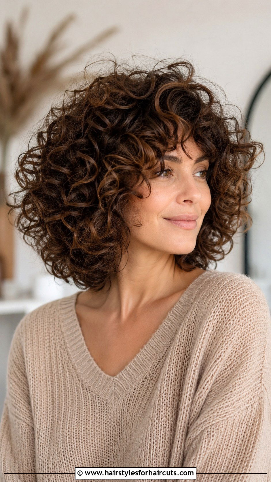 Big Curly Layered Haircut - 25 big curl hairstyles - 25 big curl hairstyles