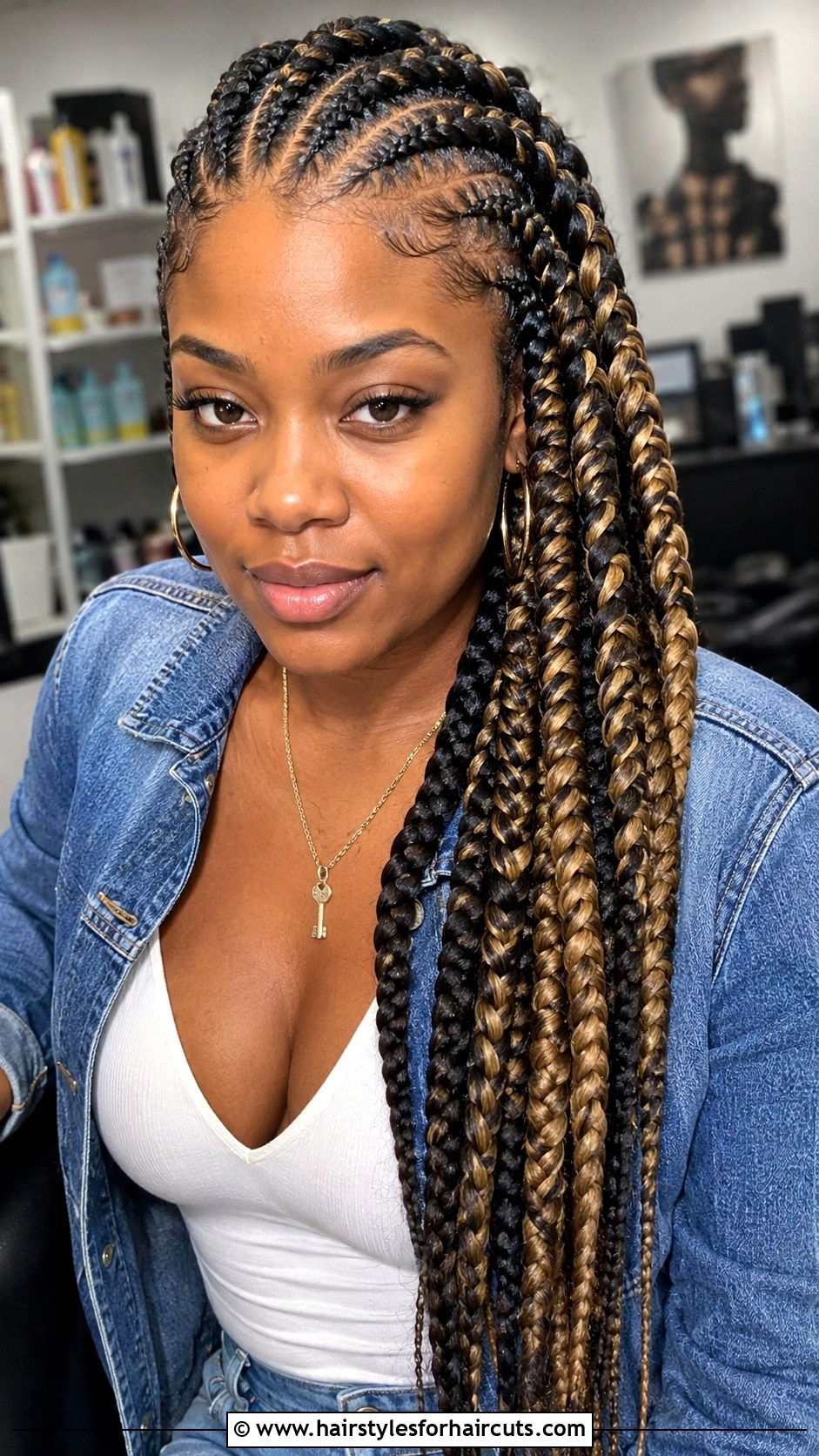 Big Lemonade Cornrows - 25 big corn roll hairstyles - 25 big corn roll hairstyles