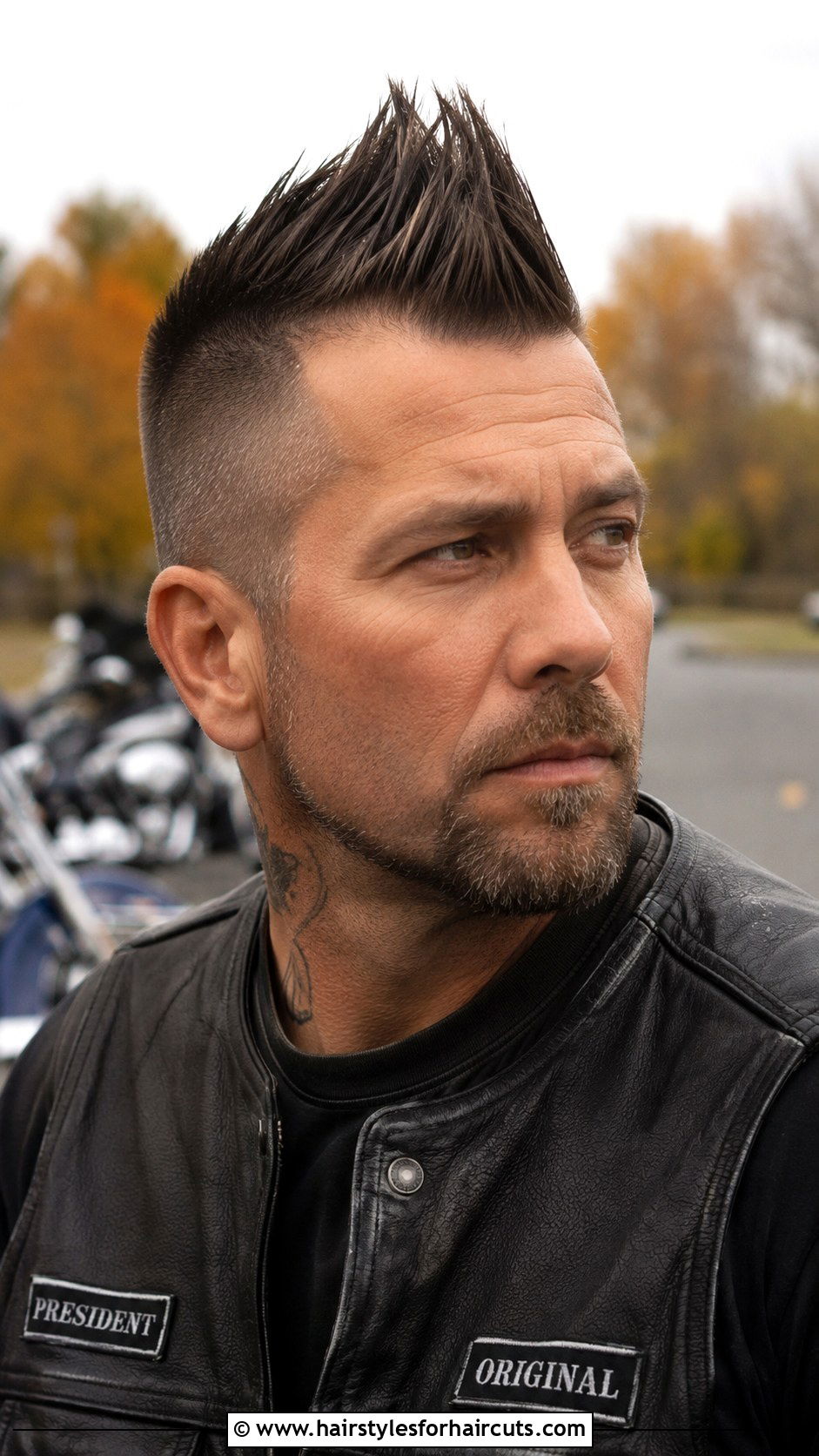 Biker Faux Hawk - 25 biker haircuts - 25 biker haircuts