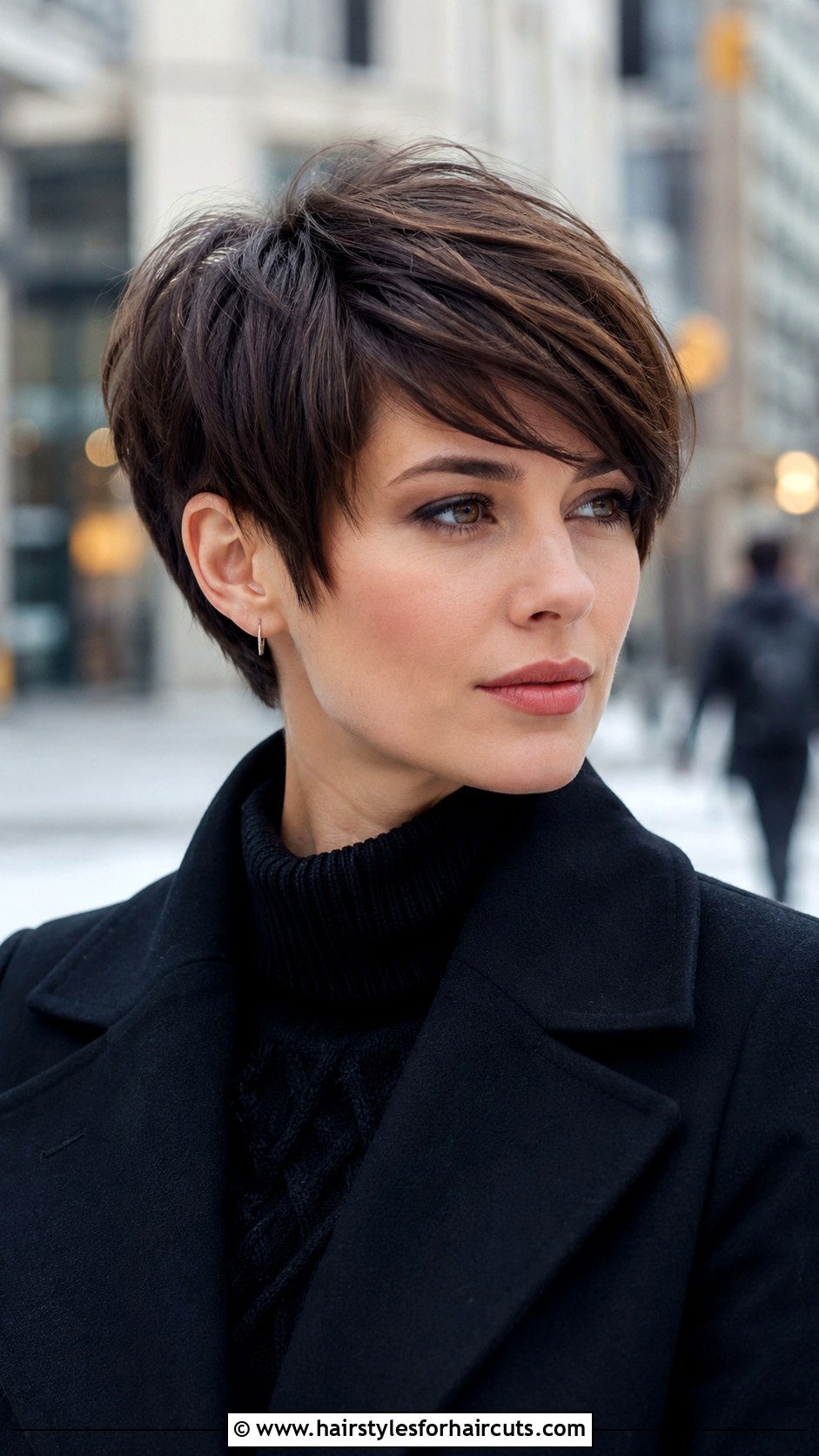 Bixie Haircut With Side Swept Bangs - 25 bixie haircuts - 25 bixie haircuts
