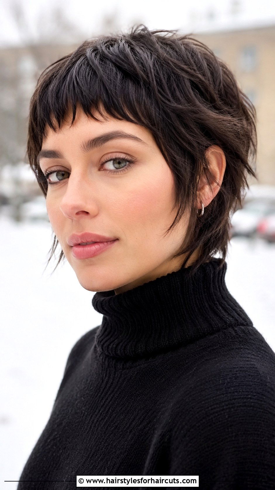 Bixie With Micro Bangs - 25 bixie haircuts straight hair - 25 bixie haircuts straight hair