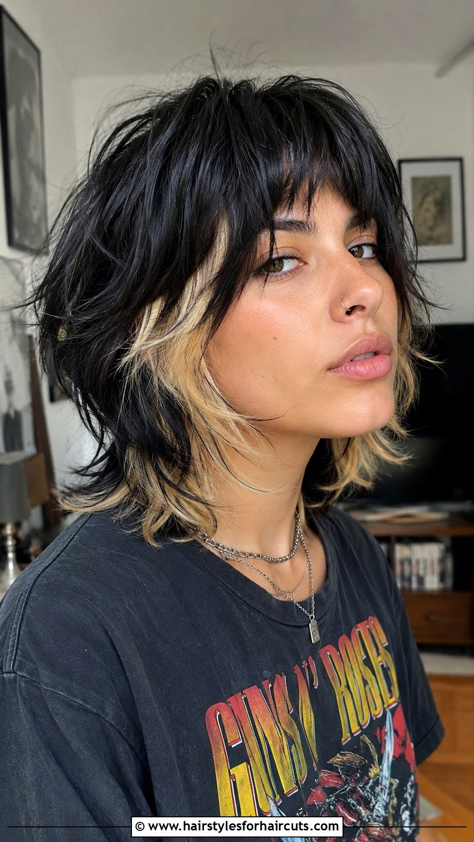 Black And Blonde Shag Haircut - 25 black and blonde hairstyles - 25 black and blonde hairstyles
