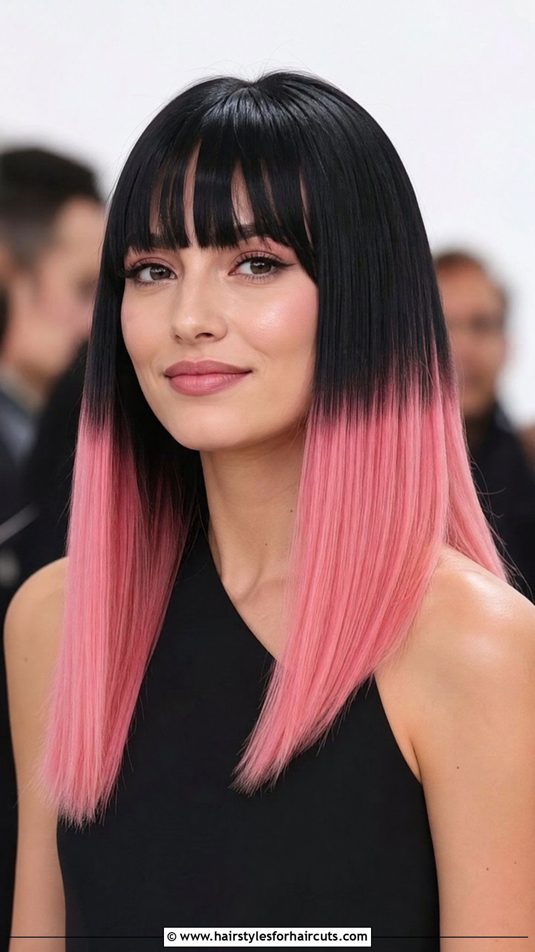 Black And Pink Two Tone Hair - 25 black and pink hairstyles - 25 black and pink hairstyles