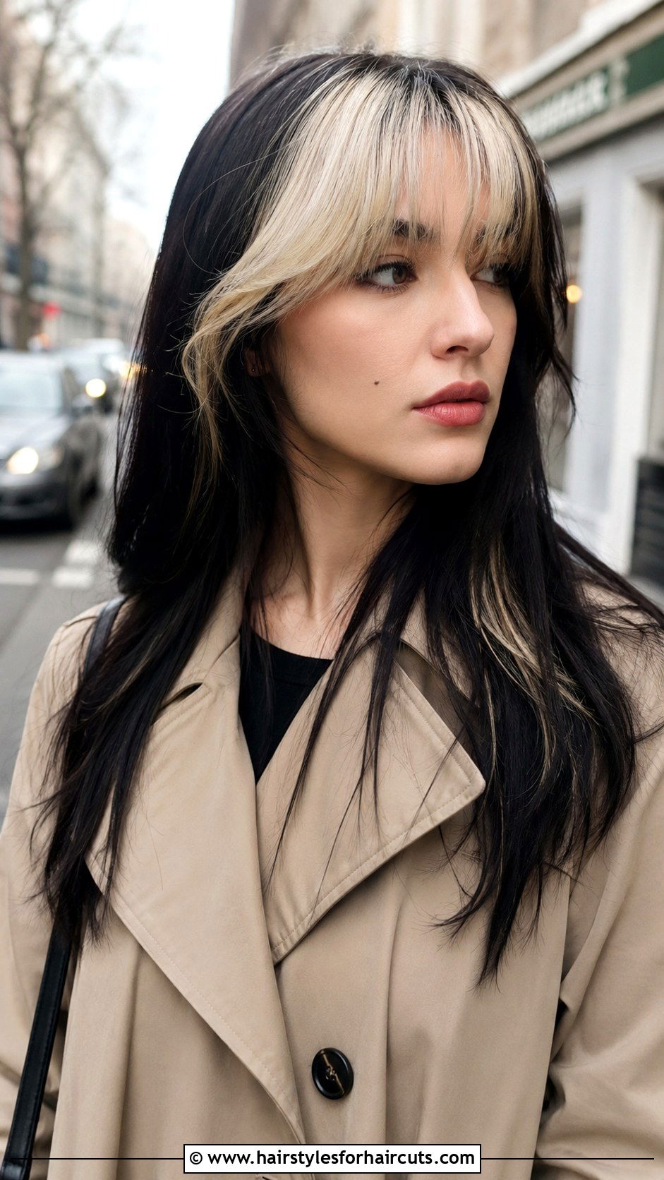 Black Hair Blonde Bangs - 25 black and blonde hairstyles - 25 black and blonde hairstyles